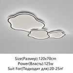 LED Ceiling Light: Minimalist Home Lighting Fixture for Living Room, Bedroom, Kitchen