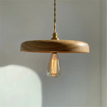 Wood Pendant Lights, Creative Art Hanging Lamps for Restaurant, Bar, Bedside