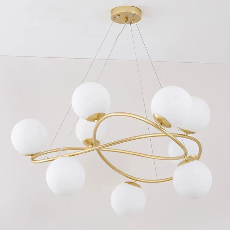 Modern LED Pendant Light Chandeliers for Living Room Dining Room Indoor Lighting