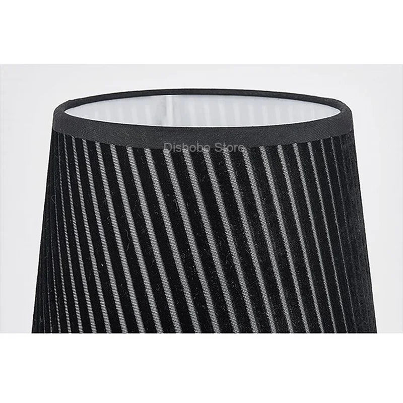 Modern Black and White Living Room Coffee Table Bedroom Night Lamp Design Bedside Lamps