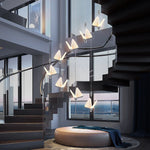 Butterfly LED Pendant Chandelier for Living Room Kitchen Island Decor