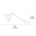 Serge Mouille Ceiling Lamp