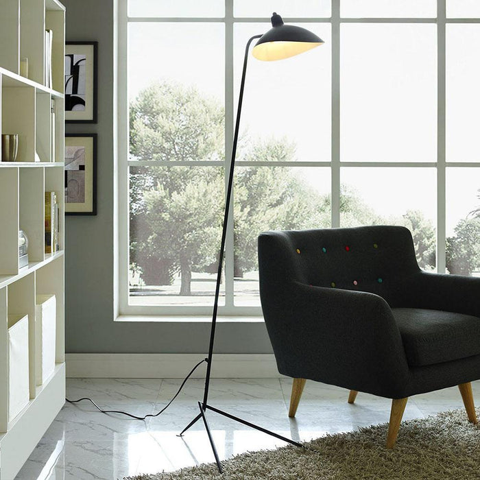Serge Mouille Floor Lamp 28.3"