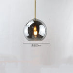 Glass Ball LED Pendant Lights for Chic Home Decor and Lighting