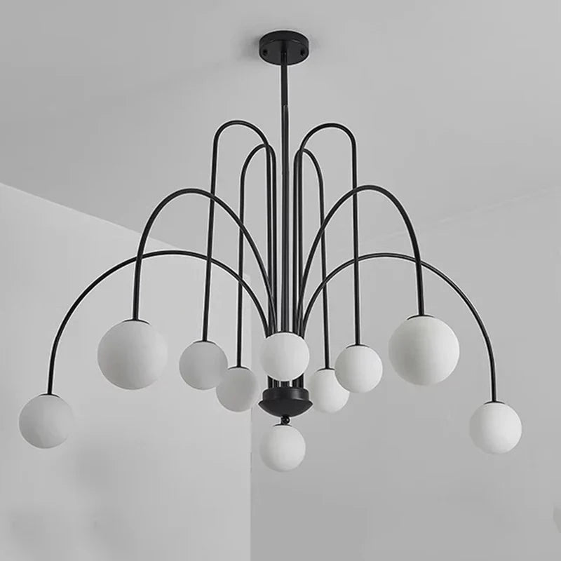 Modern LED Pendant Chandeliers for Living Room and Dining Room