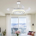Smart Ceiling Fan Light with Remote Control & Silent Design