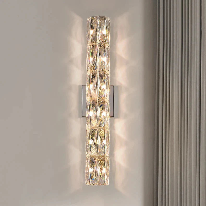 Bacci Crystal Wall Light Sconce