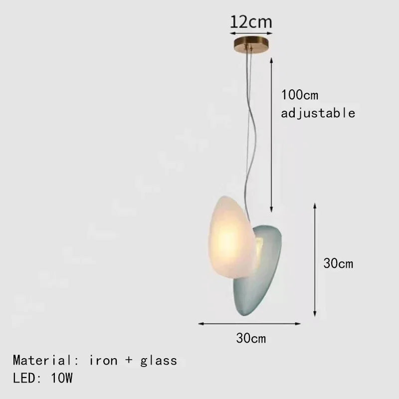 Nordic LED Pendant Chandelier for Dining Kitchen Study Bedroom Lighting