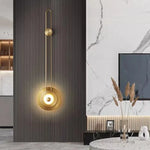 Modern Minimalist Strip Wall Lamp for Bedroom TV Background Decor