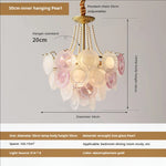 Modern Crystal Pearl Chandelier for Living Room, Bedroom, Dining Room