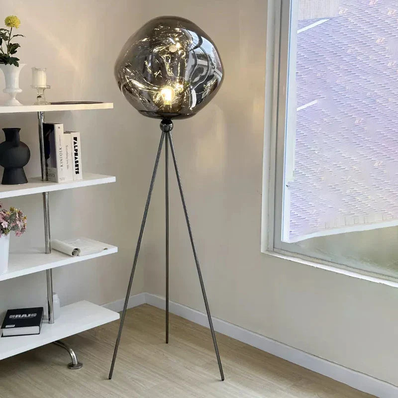 Nordic Style LED Lava Floor Lamp for Living Room Bedroom Decor
