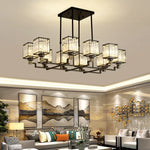 Crystal Chandelier: Modern Light Luxury for Living Room, Bedroom, Restaurant, Villa, Hotel