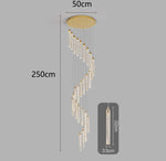 Nordic Home Decoration Stair Chandelier Living Room Dining Ceiling Light