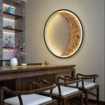 Crescent Moon Wall Lamp for Bedroom and Hallway