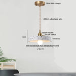 Wood LED Pendant Lamp Japan Style Wabi Sabi Hanging Light Fixtures