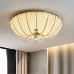 Crystal Dimmable LED Ceiling Light for Modern Bedroom Decor