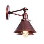 Rustic LED Wall Lights 2 Heads Adjustable Lamparas for Kitchen Restaurant Mirror