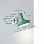 Afralia™ Cream Iron Art LED Wall Lamp for Bedroom Living Room Decor