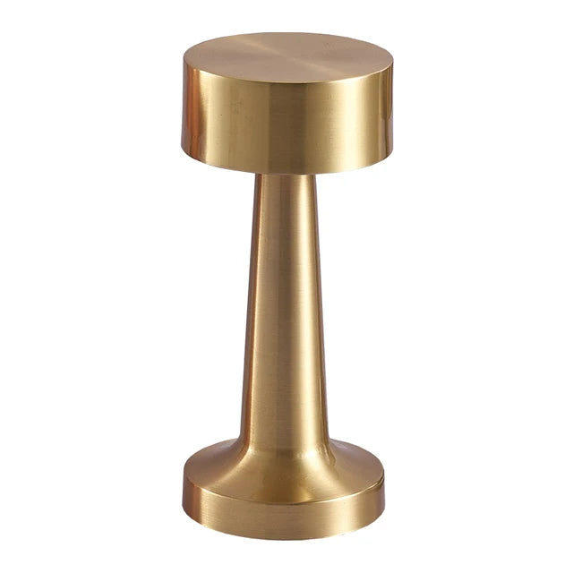 Retro Metal Touch Table Lamp for Bar Coffee Restaurant Light Desk LED Night Bedroom Decor