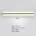 Modern Dimmable Long Wall Lamp for Bedroom and Living Room