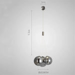 Glass Ball LED Pendant Lamps: Stylish Lighting for Kitchen, Bedroom, Living & Dining Room