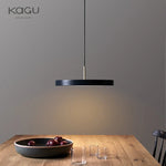 UFO Metal LED Pendant Light - Modern Art Design, Round Hanging Lamp for Home Decor