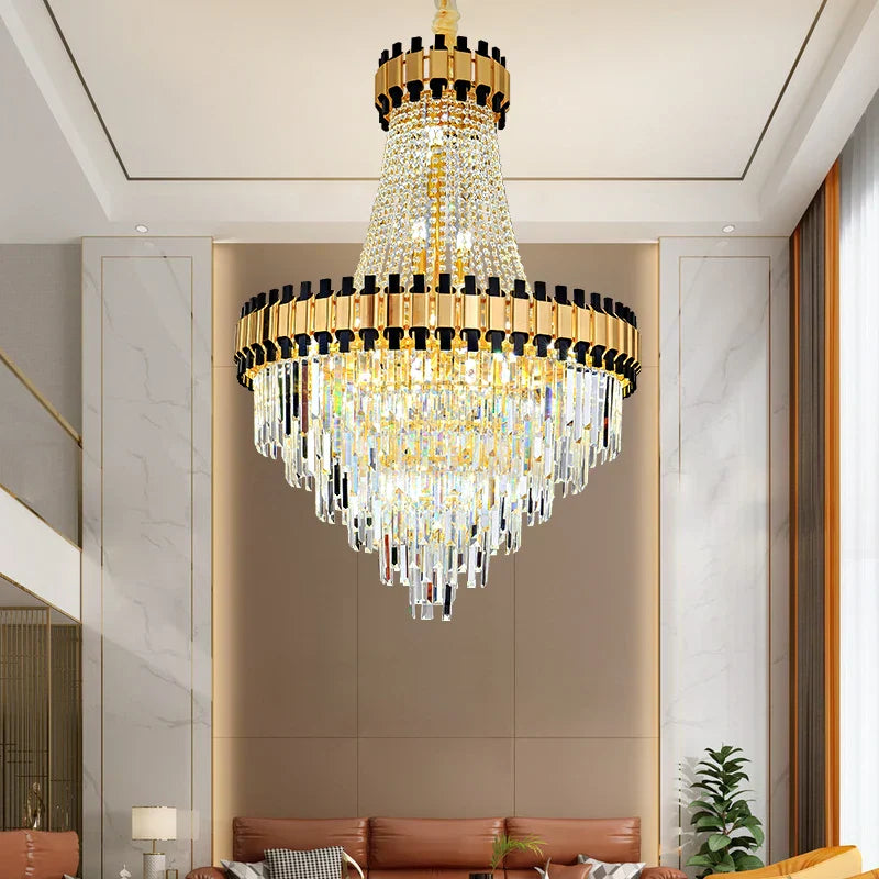 Main Living Room Crystal Chandelier - Post-modern Light Luxury Design