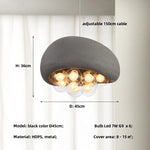 Nordic G9 LED Pendant Lights with HDPS Glass Shades for Dining Room