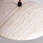 Yellow Travertine Bedside Chandelier - Retro Nordic Style LED Pendant Lights