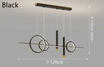 Scandinavian Style LED Pendant Lights for Home Decoration and Indoor Lighting.