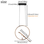 Modern Art Bird LED Pendant Lamp for Entryway Bedroom