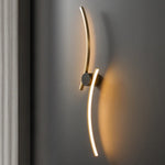Tulip Copper Wall Lamp LED Modern Light for Bedroom Livings Room Home Decor
