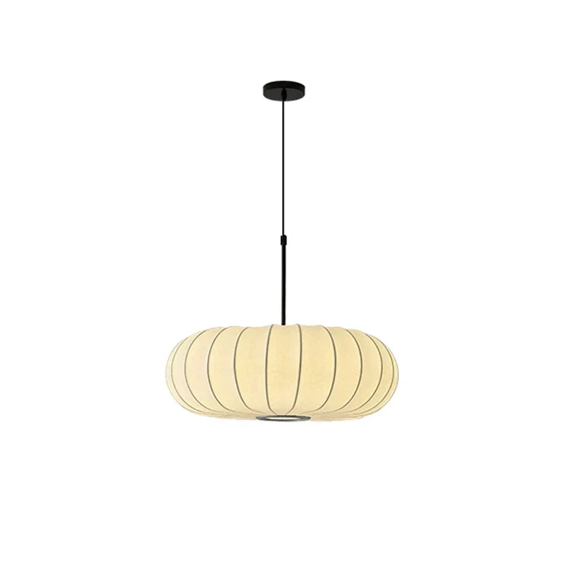 Silk Chandelier: Nordic Wabi Sabi LED Pendant Lights for Restaurant, Bar, Bedroom