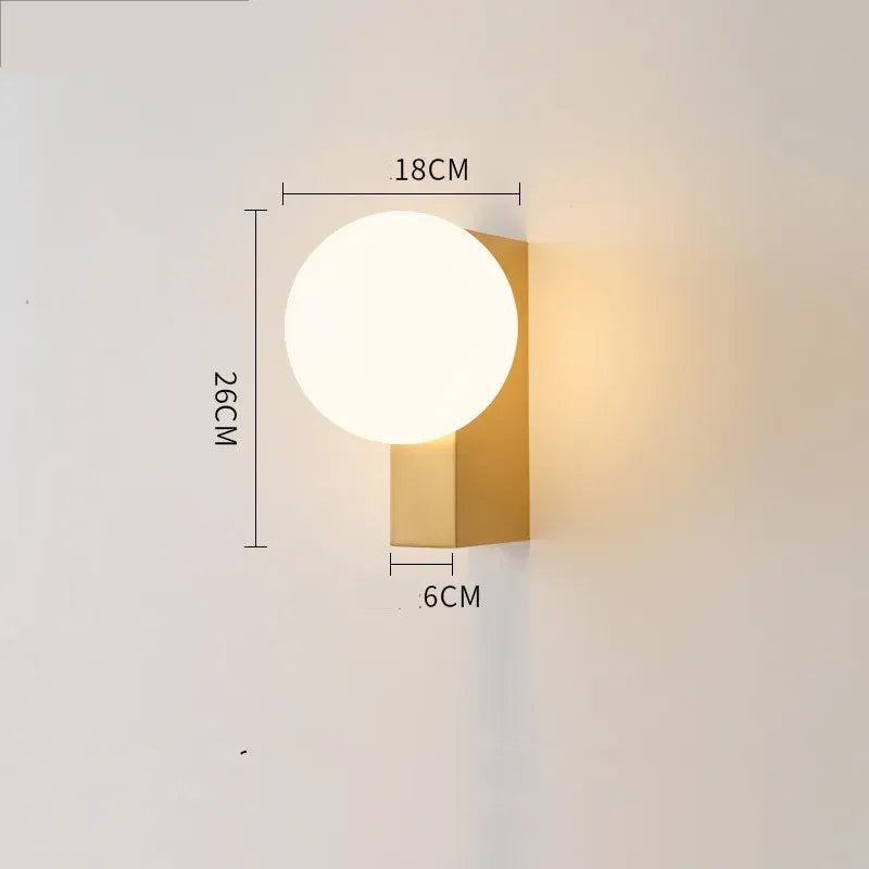 Nordic Italian Copper Wall Lamp for Stylish Modern Interiors