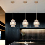 Crystal Pendant Light: Modern Nordic Chandelier for Bedroom, Dining Room, Kitchen Island