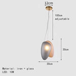 Nordic LED Pendant Chandelier for Dining Kitchen Study Bedroom Lighting