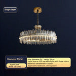 Crystal Chandelier: Modern Luxury for Living Room, Dining Room, Bedroom