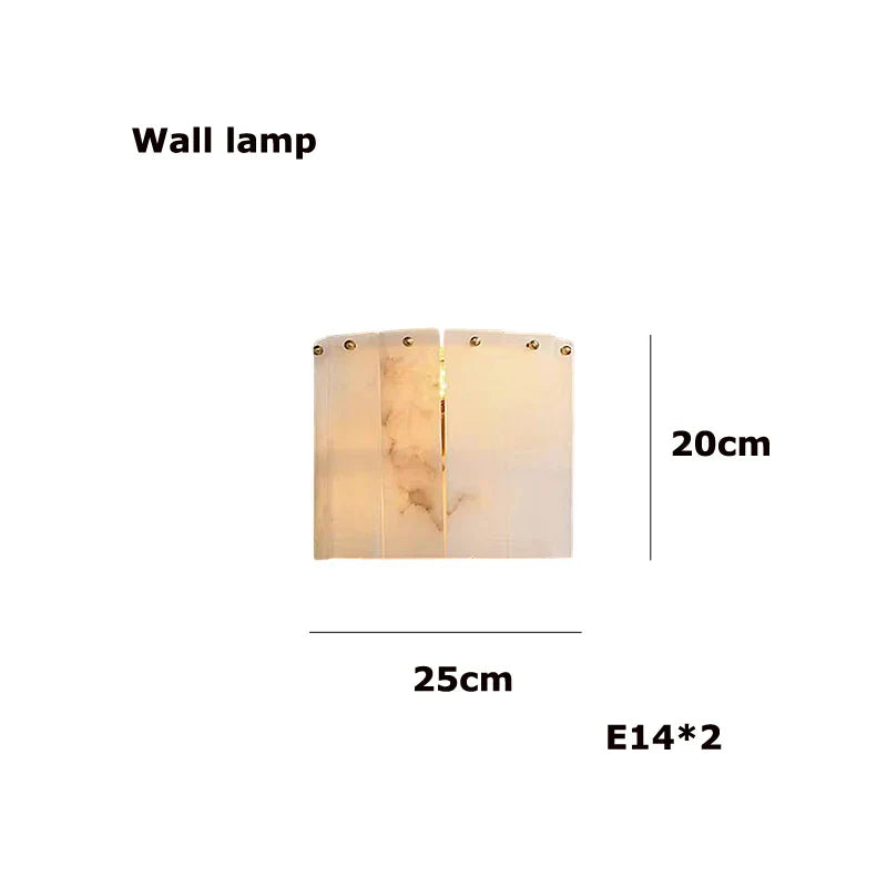 Art Deco Marble Home Chandelier Lighting Dimmable LED 2025