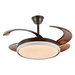 Modern LED Ceiling Fan with Remote Control for Living Room, Bedroom, Dining Room