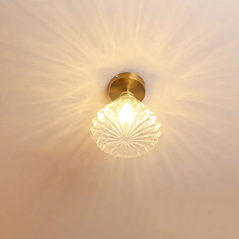 Diamond Glass LED Ceiling Lights - Modern Nordic Luxury Canopy Fixture