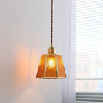 Glass LED Pendant Lights Modern Nordic Bar Dining Room Cafe Hanging Lamp