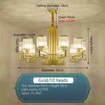 Crystal Chandelier: Modern Luxury Main Light for Livingroom, Hall, and Restaurant