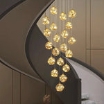 Nordic Stair Chandelier Living Dining Pendant Ceiling Light Indoor Lighting