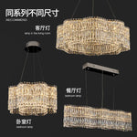 Crystal Luxe Chandelier for Modern Living Room, High-End Restaurant Light