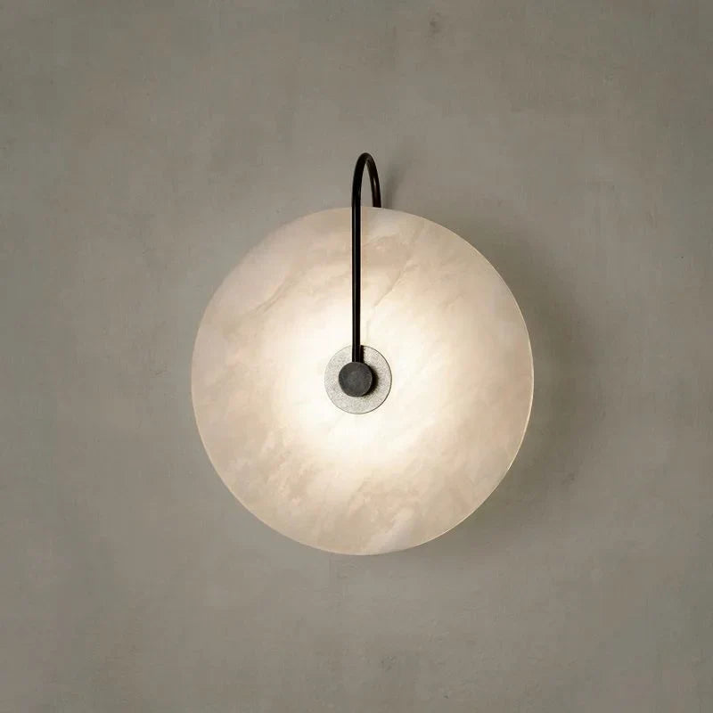 Modern Art Stone LED Wall Lamp for Bedroom, Living Room, and Hotel Background