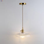 Afralia™ Clear Glass LED Pendant Light - Modern Nordic Design - Adjustable Hanging Lamp