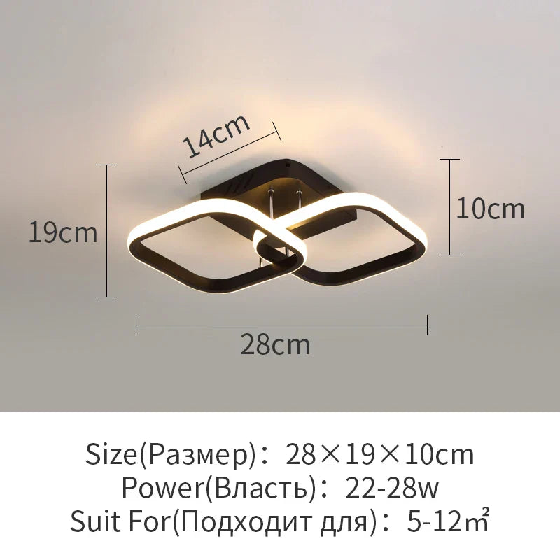 LED Surface Mounted Aisle Ceiling Lights for Home Lighting