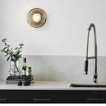 LED Glass Wall Sconce for Living Room Background Lighting