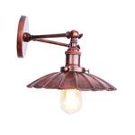 Adjustable Rustic LED Wall Lamp Antique Industrial Style Iron Vintage Lightings