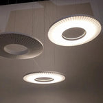 Dix Iris Pendant Light Fabric Round Ring Aesthetics Art Decor Light